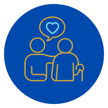Companion care providing companionship and social support for seniors