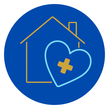 Hospice care providing non-medical support focused on comfort and dignity