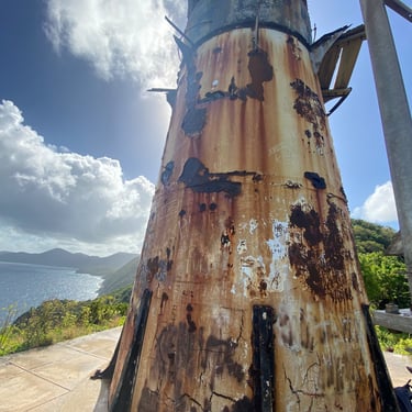Old lighthouse on St. Croix