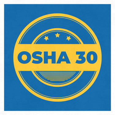 Icon displaying "OSHA 30"