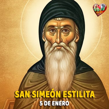 5 de enero. San Simeón Estilita Santo del día