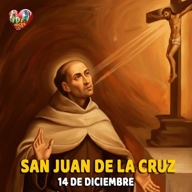 San Juan de la Cruz en el sitio web voces de amor y vida