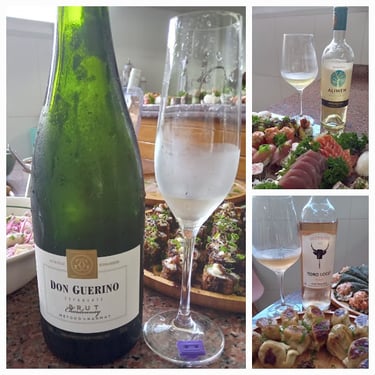 Espumante e Japan Food