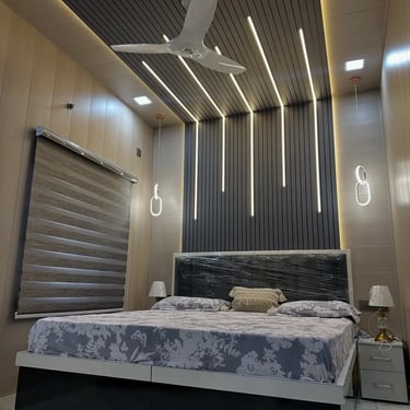 Premium PVC wall cladding solutions in Indirapuram for luxury interior decoration and wall protection