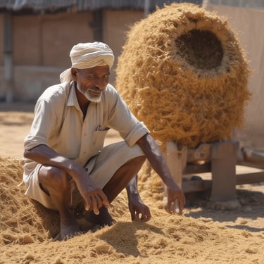 Close-up of a healthy dairy cow grazing in a lush green pasture under a clear blue sky.