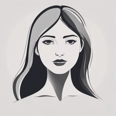 woman wearing black crew-neck shirt