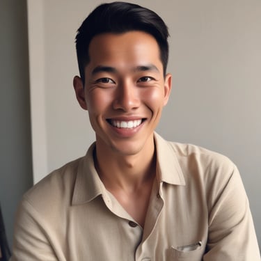 Image of a man unpacking a delivery of household essentials with a satisfied expression.