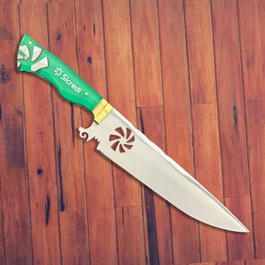 Faca personalizada para presente