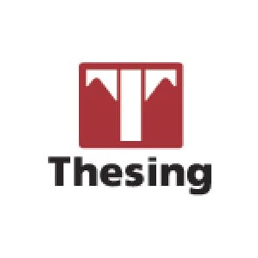 Logo Thesing - cliente agencia de marketing B2B Argentina