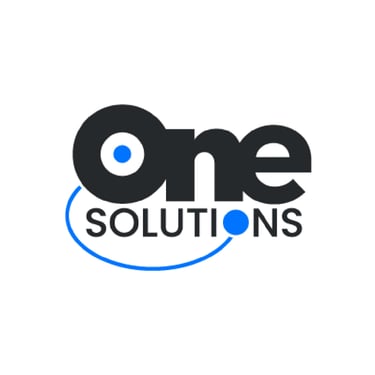 Logo One Solutions - cliente agencia de marketing B2B Argentina