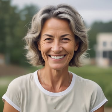 A friendly electrician checking a modern electrical panel in a cozy home.