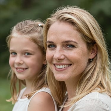 A cheerful child happily coloring with crayons at a bright, colorful table.
