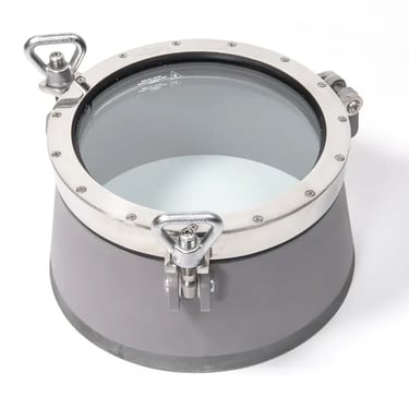 Hublot de bateau ouvrant inox 300 mm vue générale