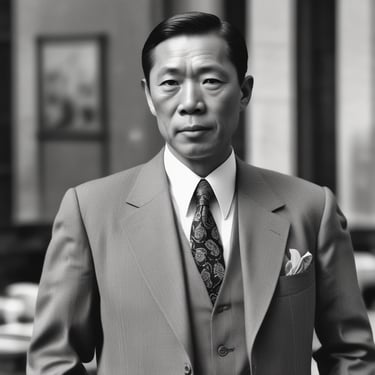 Family smiling together in a cozy living room filled with natural light.