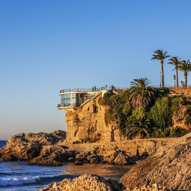 Balcón de Europa amanecer Nerja