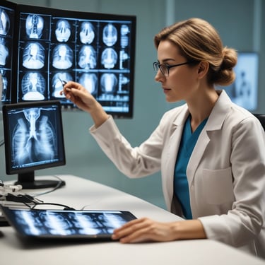 Smiling woman giving a thumbs up in a cozy home setting.