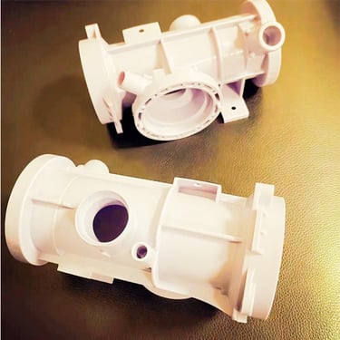 Plastic parts of plastic moulds