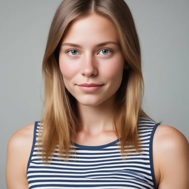 Portrait of a man showing healthy hair after dermatological care.
