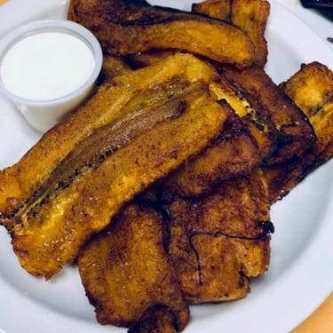 Las Brasas Costa Rican restaurant fried plantains