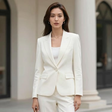 woman wearing black crew-neck shirt