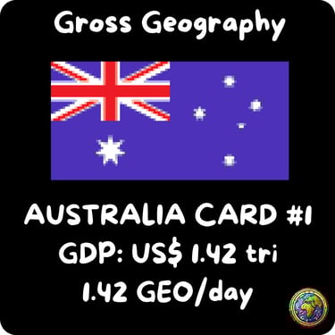 australia card gross geography 1