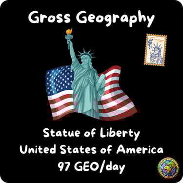 statue of liberty gross geography monument