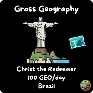 christ redeemer gross geography monument