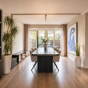 Interieuradvies met kleurpalet voor een sfeervolle en gebalanceerde woning