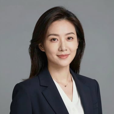 A studio portrait of a sophisticated woman, looking pleased and trustworthy, representing an experienced member of the INITOGEL community.