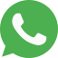 Official green WhatsApp logo icon with a white telephone handset inside a speech bubble.
