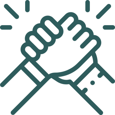 Celebratory Handshake Icon