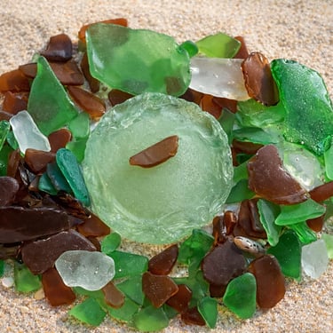 Sea Glass from Glass Beach, CA