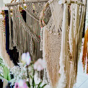 macrame de pared