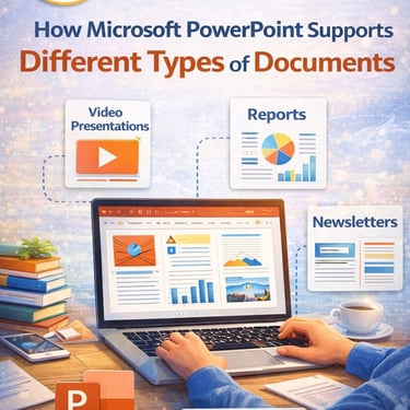 How Microsoft PowerPoint Supports Different Types of Documents