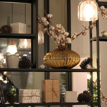 Marriot Kalėdinis restorano dekoravimas kalėdomscijos