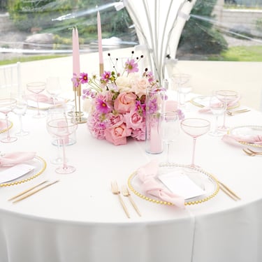 Krikštynų dekoratorė mergaitės krikštynos rožinės aukso įrankiai auksinės polėkštės