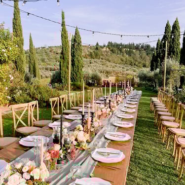 vestuvių dekoravimas Italijoje Floriencijoje