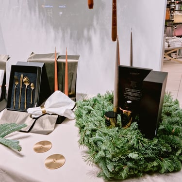 Kalėdinis virtinos dekoras rombas žvakės vainikas dekorai