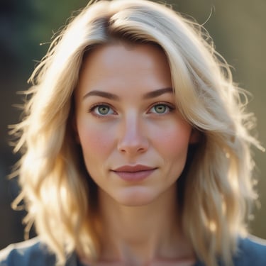 A warm family portrait taken outdoors with natural light, showing genuine smiles.