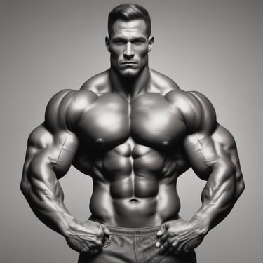 Portrait of a happy woman using fitness equipment at home.