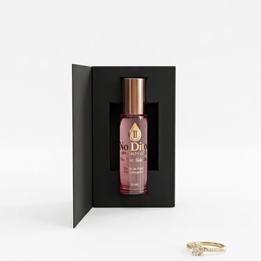 No Ditty Specialty Oil 25% Extrait de Parfum and Jojoba Oil Roll-on bottle and packaging
