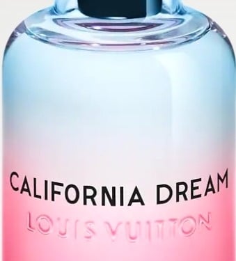 "Golden Horizon by No Ditty, a warm mandarin and sunset-inspired perfume spray inspired by LV California Dream."