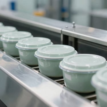 North American / Canadian professionals in a bright, modern boardroom discussing strategic growth plans, with clean glass walls and dark slate furniture.
