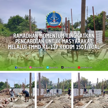 Kejar Target Fisik Meski Berpuasa