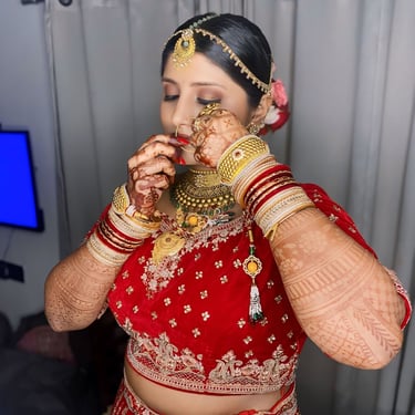 makeover by anee and kittu makeup artist in udaipur 