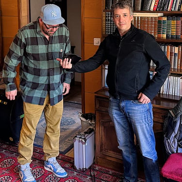 Julien Pouget + Marc Veuthey, Fil's HOUSE Studio, Sion, Valais