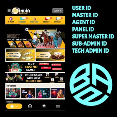 ONLINE CRICKET BETTING ID AVAILABLE DL MDL SMDL MASTER ID SUPER MASTER ID ADMIN ID AVAILABLE 