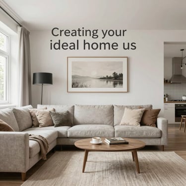 Bright living room with modern inventory