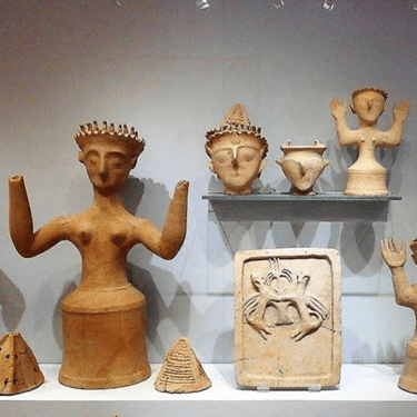 Archaeological Museum in Heraklion, Crete, showcasing ancient artifacts and history