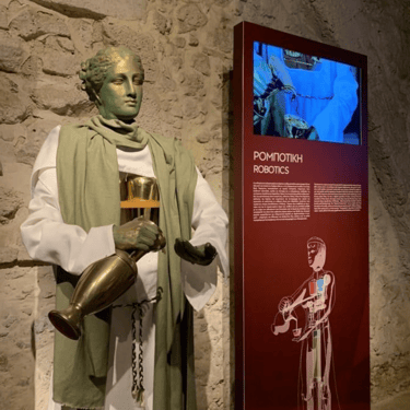 Heraklion Museum of Ancient Greek Technology, showcasing innovative inventions from ancient Greece